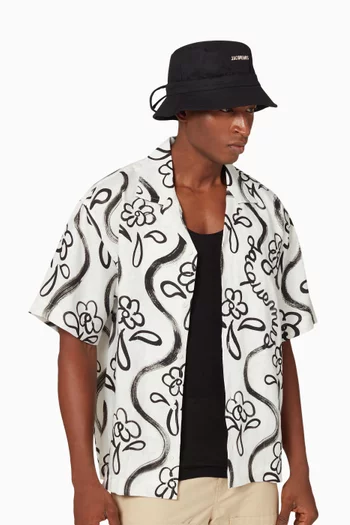 Le Bob Gadjo Bucket Hat in Cotton