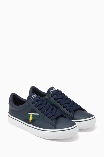 Sayer Sneakers in Faux Leather