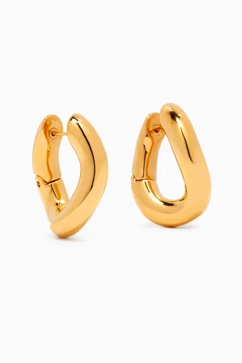 Loop Earrings in Copper