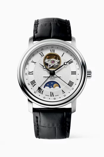 Classics Heartbeat Moonphase Automatic Watch, 40mm