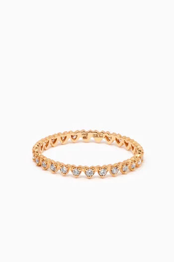 Always Love Diamond Eternity Ring in 18kt Gold