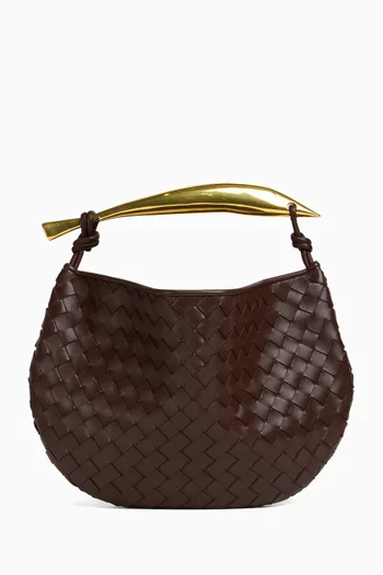Sardine Top-handle Bag in Intrecciato Nappa