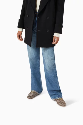 Hanna Loafers in Signature Jacquard