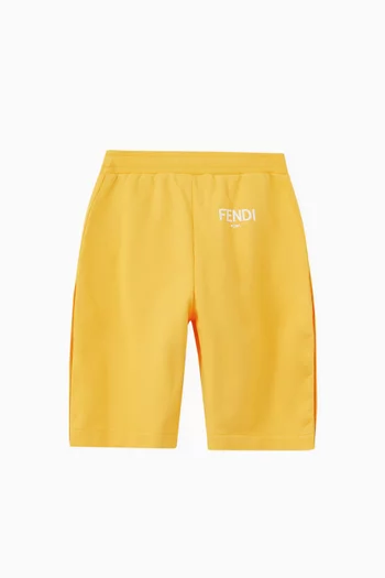 Logo Bermuda Shorts in Cotton