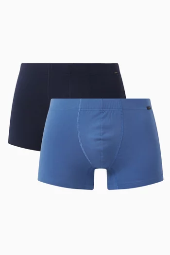 طقم بوكسر بشعار الماركة قطن، قطعتان