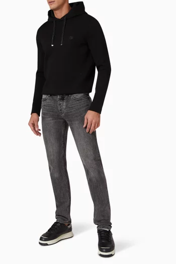 Logo Hoodie in Cotton