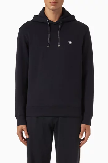 Logo Hoodie in Cotton