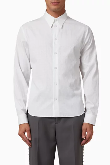 Gainsburg Horsebit Shirt in Cotton