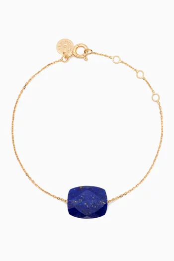 Friandise Cushion Lapis Lazuli Bracelet in 18kt Gold