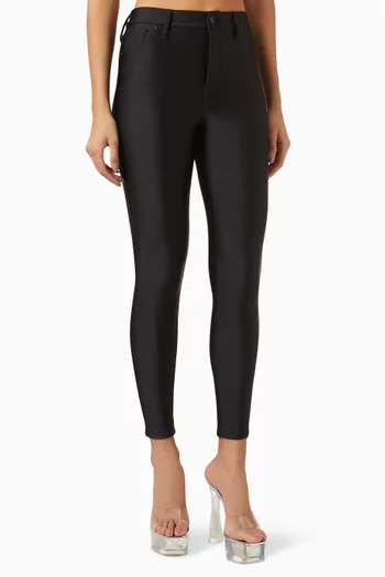 Compression Skinny Jeggings in Nylon