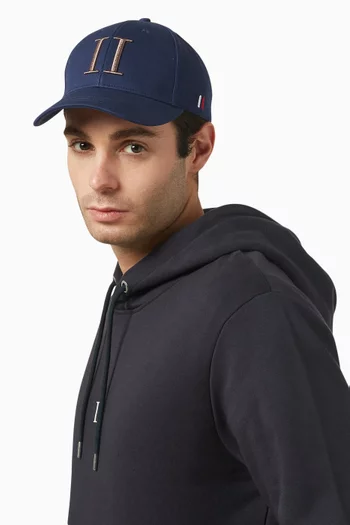 Encore Logo Baseball Cap in Organic Cotton