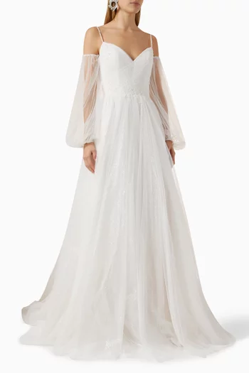 فستان زفاف رايا برنسيس تول