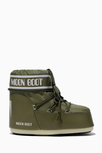 Icon Low Boots in Nylon