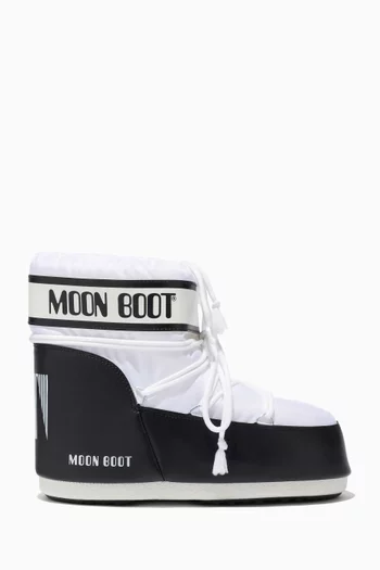 Icon Low Boots in Nylon