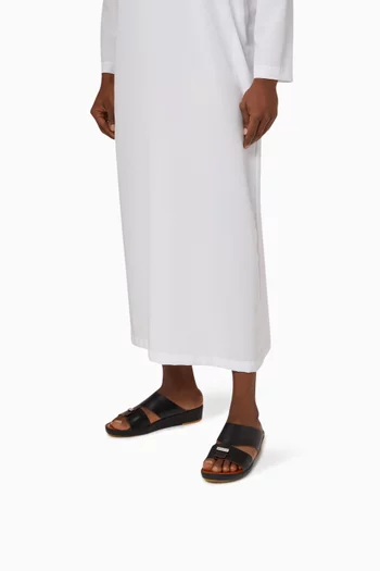 Fermaglio Marca Sandals in Leather