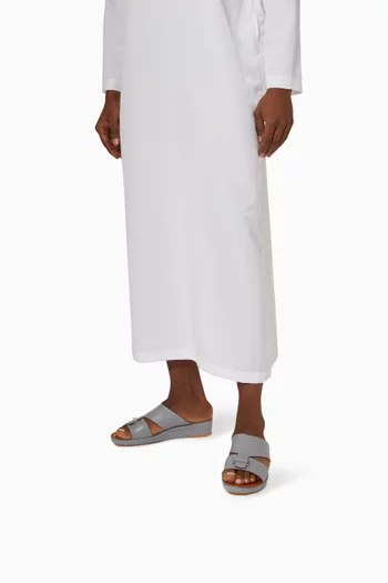 Fermaglio Marca Sandals in Leather