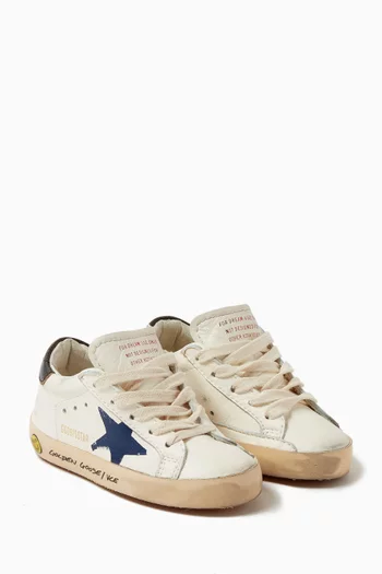 Super-Star Vintage Sneakers in Leather