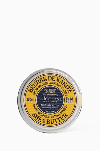 100% Organic Shea Butter, 150ml