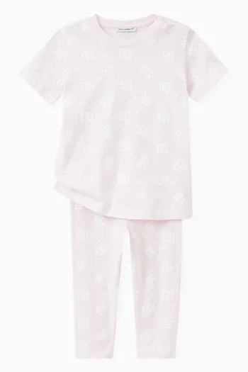Logo-print Leggings in Jersey