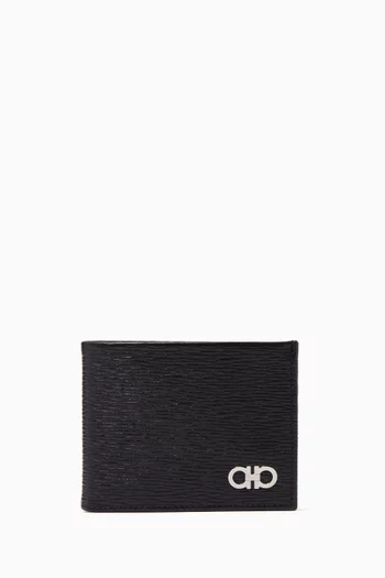 Gancini Wallet in Leather