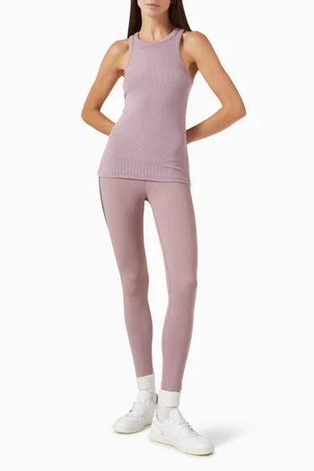 بلوزة كيكي بتصميم مضلع بلا أكمام