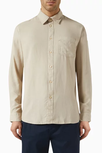 Woven Shirt in Linen Blend