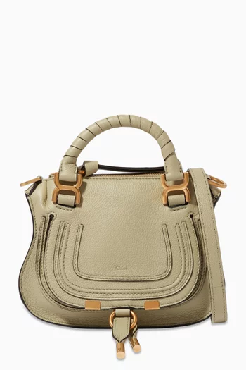 Mini Marcie Handbag in Grain Leather
