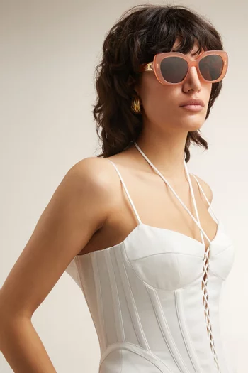 Triomphe Sunglasses in Acetate