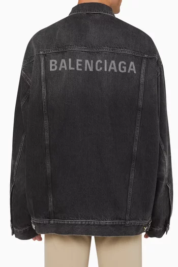 Oversized Jacket in Cotton