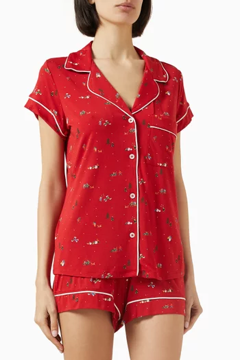 Gisele Printed Short Pyjama Set in TENCEL™ Modal
