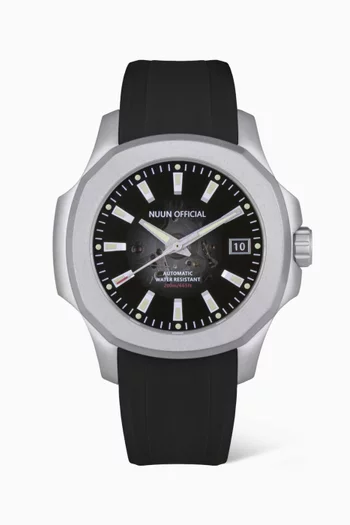 N200 Automatic Rubber Watch, 40.5mm