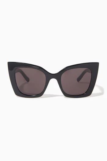 Cat-eye Sunglasses in Acetate