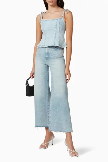 Juliette Wide-leg Jeans in Denim