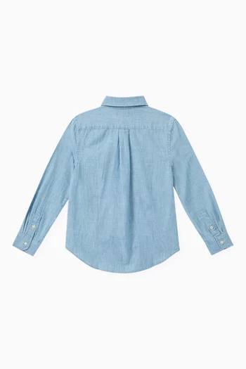 Logo Shirt in Cotton