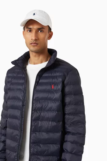 كاب رياضي بشعار الماركة قطن