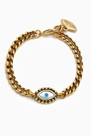 Impulsive Bracelet in Gold-plated Brass