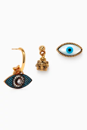The Best Mismatched Earrings in Gold-plated Brass