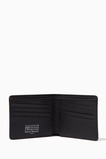 Bifold Wallet in Grained Leather