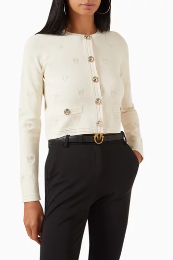 حزام لوف بيري بارتفاع 2 سم جلد