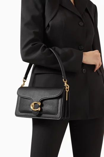 حقيبة كتف تابي جلد حبيبي