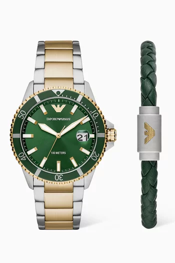 Armani watch and bracelet set online