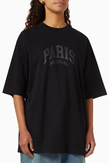 Cities Paris T-shirt in Fleece