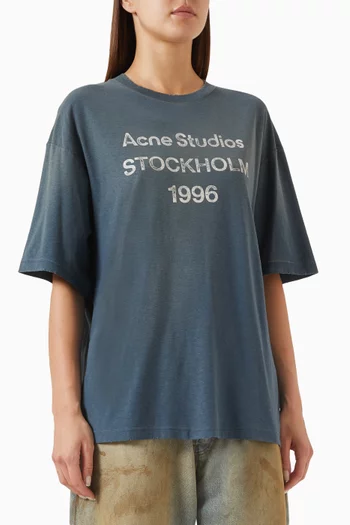 1996 Logo Stamp T-shirt in Cotton-blend