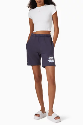 تي شيرت كلاسيكس بيبي قصير قطن مضلع