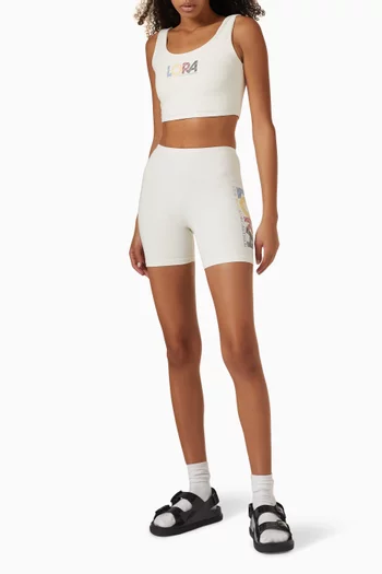 شورت بايكر بشعار L.O.R.A جيرسيه