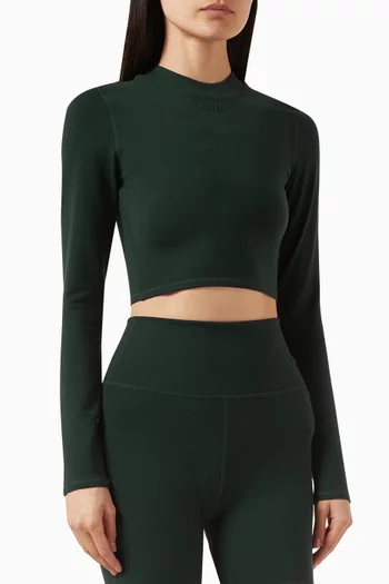 Mulberry Active Top in Stretch-jersey