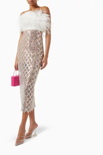 Coco x Afiya Midi Dress