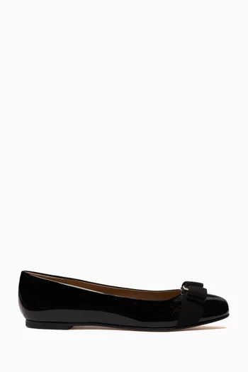 Varina Ballet Flats in Patent Leather