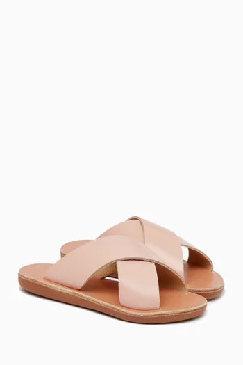 Little Thais Soft Sandals in Leather