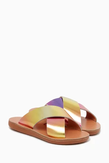 Little Thais Soft Sandals in Leather